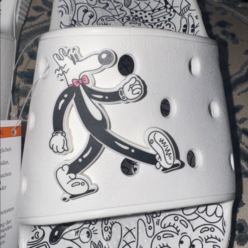 Crocs Steven Harrington Classic Slide Sandals & Original Limited Edition Jibbitz - Picture 8 of 11